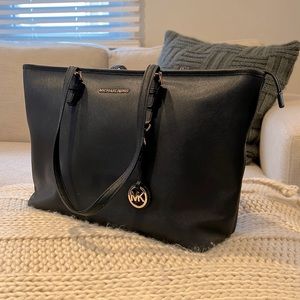 Black Michael Kors Tote Bag